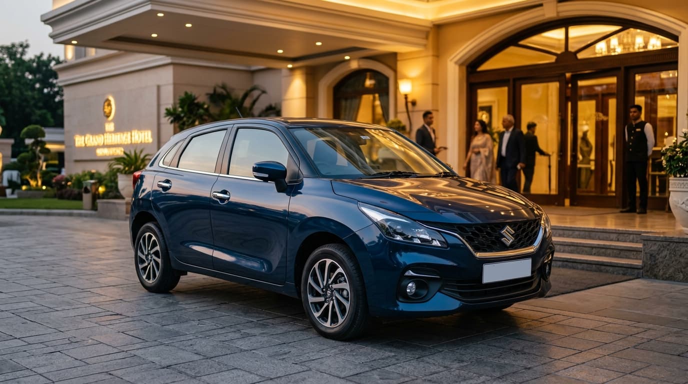 Maruti Suzuki Baleno — U Drive Cars self-drive rental in Mysore
